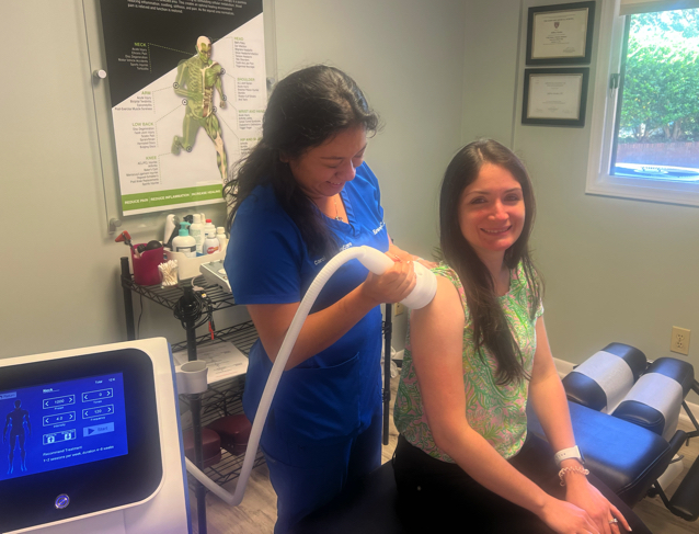 Extracorporeal shockwave therapy Raleigh NC